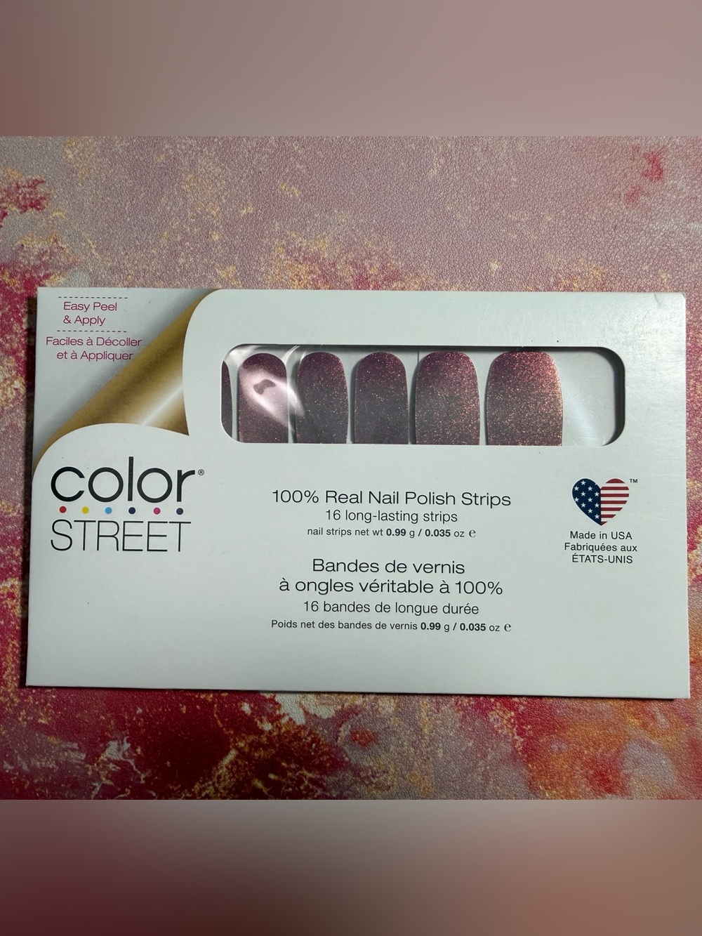Color Street Winter Opal Nail Polish Strips